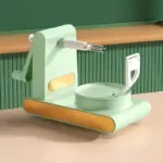 Efficient Manual Fruit Peeler with Stainless Steel Blades & Fruit Divider