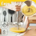 Hands-Free Rotating Whisk for Effortless Mixing