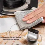 Effortless Cleaning with the All-Purpose Wire Dishwashing Rag