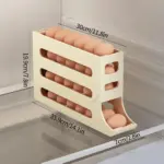 4-Tier Tilted Egg Storage Rack: Compact, Efficient, and Fresh! - Image 11