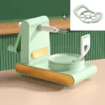 Efficient Manual Fruit Peeler with Stainless Steel Blades & Fruit Divider - Image 12