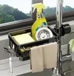 Ultimate Kitchen Sink Faucet Organizer – Declutter & Optimize Your Sink Space! - Image 2