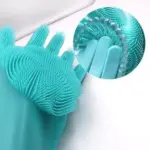 Magic Silicone Dish Washing Gloves – Versatile, Safe, and Efficient Cleaning Solution - Image 3