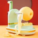 Efficient Manual Fruit Peeler with Stainless Steel Blades & Fruit Divider - Image 5