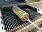 Ultimate BBQ Grill Basket for Flavorful Cooking - Image 8