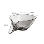 Versatile Kitchen Drain & Salad Bowl Combo - Image 8