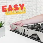 Retractable Stainless Steel Stove Gap Cover