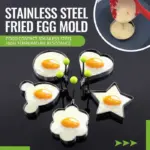 Stainless Steel Egg & Pancake Mold Set