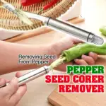 Stainless Steel Pepper Corer & Seed Remover