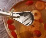 2-in-1 Stainless Steel Spoon & Drinking Straw - Image 2