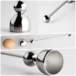 Stainless Steel Egg Cracker Tool - Image 12