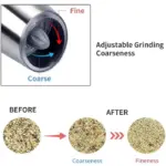Automatic Electric Gravity Induction Salt and Pepper Grinder Set - Image 7
