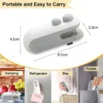 Rechargeable 2-in-1 Mini Bag Sealer & Cutter - Image 11