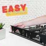 Retractable Stainless Steel Stove Gap Cover - Image 9
