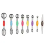 Stainless Steel Measuring Cups & Magnetic Spoons Set - Image 11