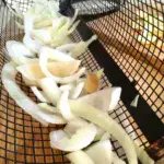 360° Rotating Stainless Steel BBQ Grill Basket - Image 4