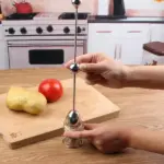 Stainless Steel Egg Cracker Tool - Image 3