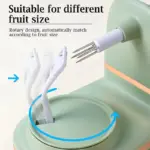 Manual Fruit Peeler & Divider - Image 4