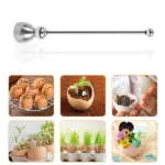 Stainless Steel Egg Cracker Tool - Image 4