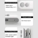 Rechargeable 2-in-1 Mini Bag Sealer & Cutter - Image 13