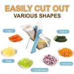Multifunctional Safe Vegetable & Fruit Cutter - Image 5
