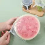 Multipurpose Stretchable Silicone Lids - Image 4