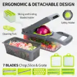 15 in 1 Multifunctional vegetable chopper - Image 4