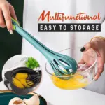 Multifunctional Kitchen Tongs & Egg Whisk