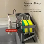 Stainless Steel Kitchen Sink Storage Rack - Image 2