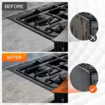 Retractable Stainless Steel Stove Gap Cover - Image 6