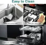 Retractable Stainless Steel Stove Gap Cover - Image 7