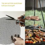Non-Stick BBQ Grill Mesh Mat - Image 6