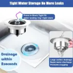 3-in-1 Kitchen Sink Drain Strainer - Image 10