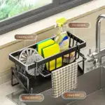 Stainless Steel Kitchen Sink Storage Rack - Image 3