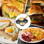 4 Cup Nonstick Egg Frying Pan - Image 5