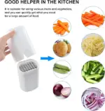 Stainless Steel French Fry Cutter & Vegetable Dicer - Image 4