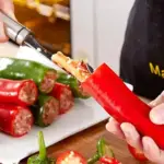 Stainless Steel Pepper Corer & Seed Remover - Image 3