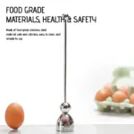 Stainless Steel Egg Cracker Tool - Image 7