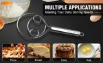 Food-Grade Stainless Steel Dough Mixer - Image 2