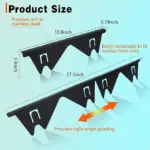 Retractable Stainless Steel Stove Gap Cover - Image 4