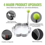 Stainless Steel Egg & Pancake Mold Set - Image 5