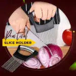Stainless Steel Onion Slice Holder - Image 4