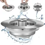 Upgraded 3-in-1 Kitchen Sink Drain Strainer - Image 5