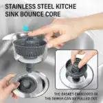 3-in-1 Kitchen Sink Drain Strainer - Image 4
