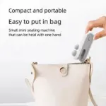Rechargeable 2-in-1 Mini Bag Sealer & Cutter - Image 14