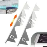 Retractable Stainless Steel Stove Gap Cover - Image 10