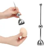 Stainless Steel Egg Cracker Tool - Image 10