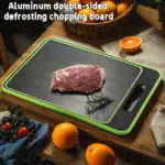 4-in-1 Cutting Board with Defrost Tray, Grater & Sharpener