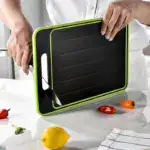 4-in-1 Cutting Board with Defrost Tray, Grater & Sharpener - Image 8