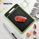 4-in-1 Cutting Board with Defrost Tray, Grater & Sharpener - Image 7